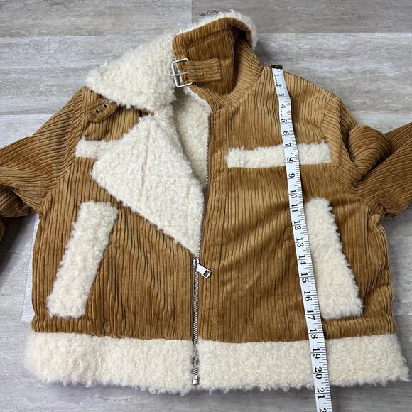 Urban Outfitters BDG Salem Corduroy Fleece Jacket Size Medium - Picture 9 of 10